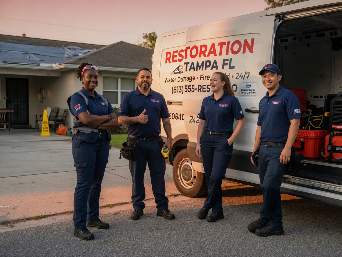 Water Damage Restoration company in Bourg, LA
